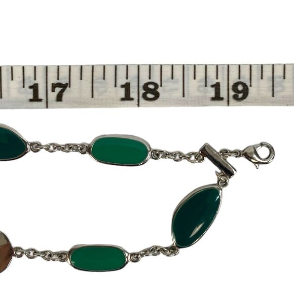 Silver Tone Double Strand Layered Jewelry  Necklace Multicolor Pebbles A14Q - Picture 7 of 8